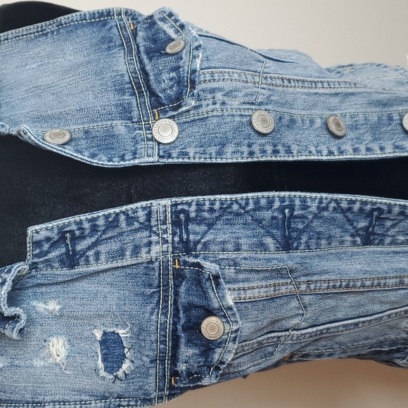 American eagle jean vest size small - Picture 4 of 14